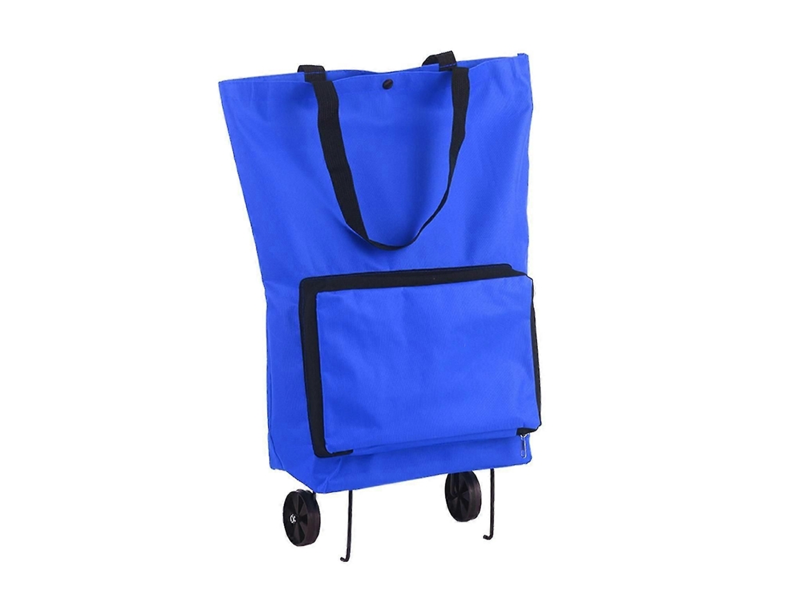 Carrito de la compra plegable con ruedas, bolsa de la compra reutilizable y plegable para supermercados. GOKOCO