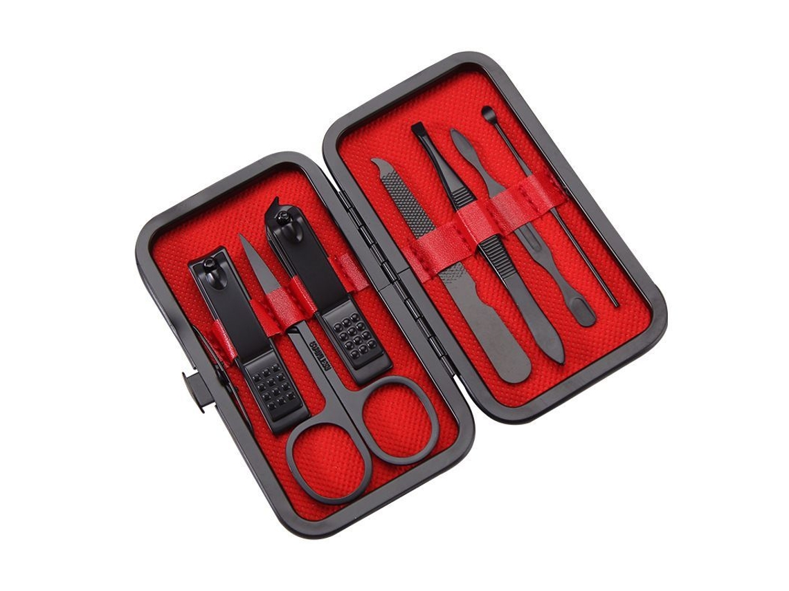 Kit De Manicura Profesional Con 7 Herramientas De Cuidado Personal: Portátil E Ideal Para Regalar.