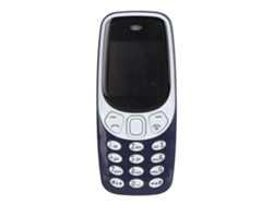 Mini Teléfono Móvil 3 En 1 Con Bluetooth, Desbloqueado, 3 Sim, Baja Radiación, Gsm, Azul/blanco.