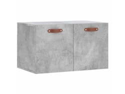 Maison Exclusive - Armario De Pared Madera Ingeniería Gris Hormigón 60x36,5x35 Cm