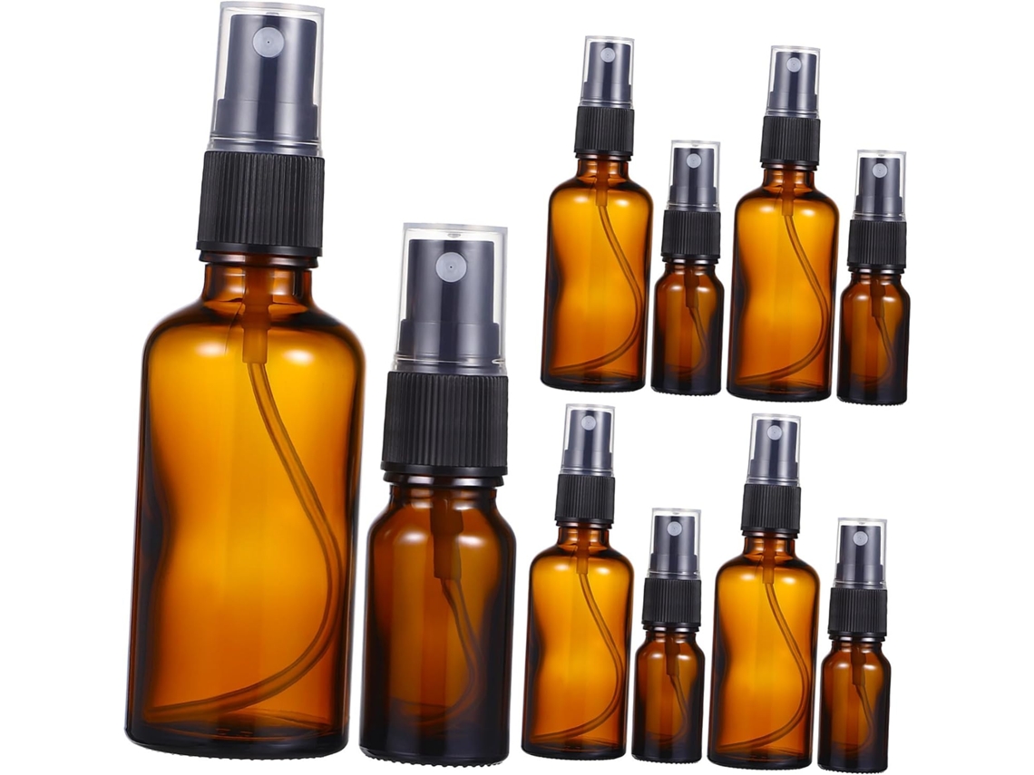 Paquete De 10 Frascos Pulverizadores Recargables Para Perfumes, Aceites Esenciales Y Cosméticos.