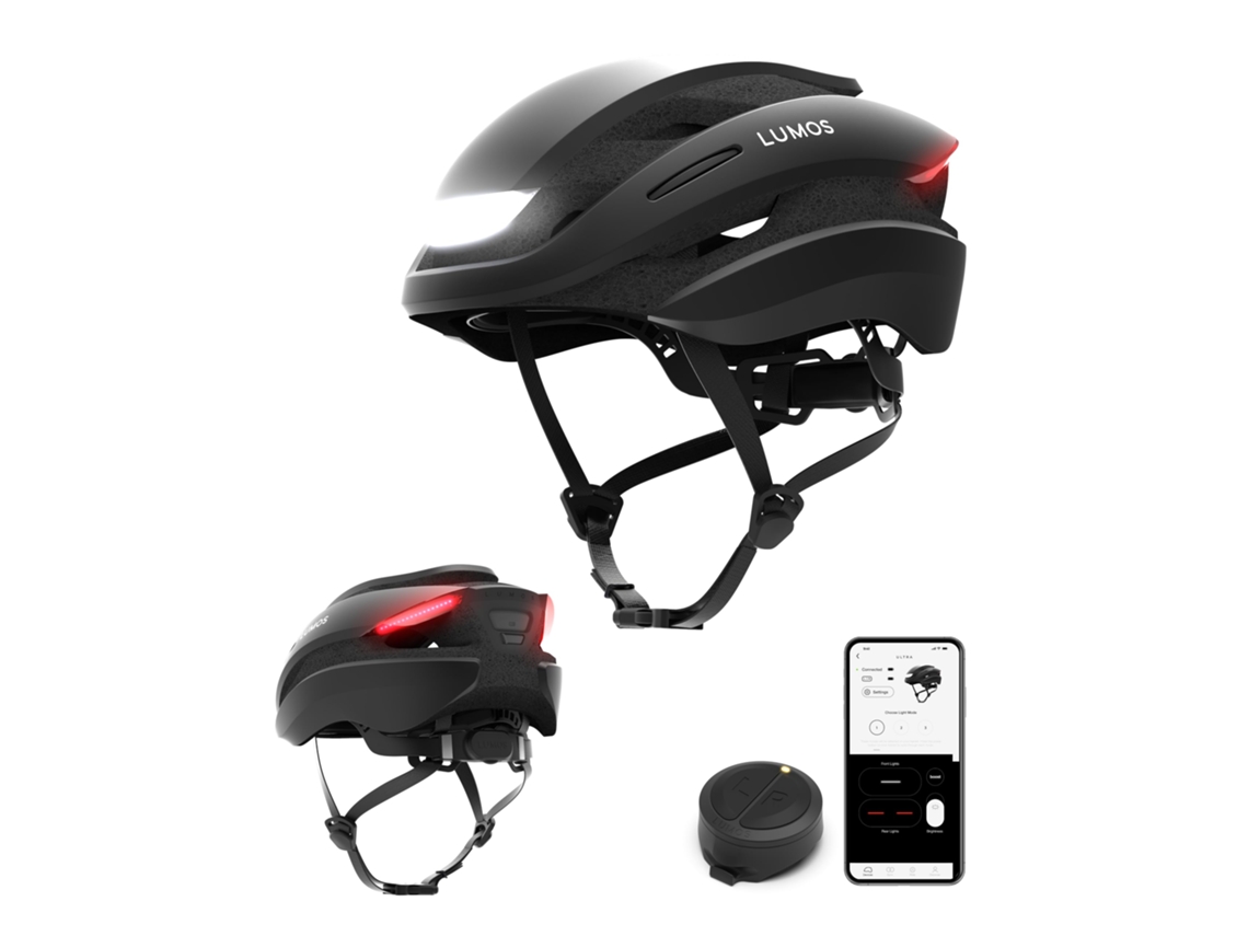 CAPACETE LUMOS ULTRA M/L PRETO