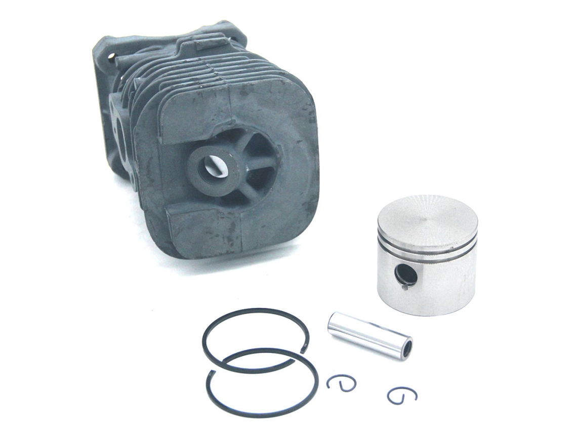 Kit de pistón de cilindro de 41,1 mm para Partner 33 350 351 352 370 371 382 390 391 401 Formula 400 420 421 422 530012552 Lahdek