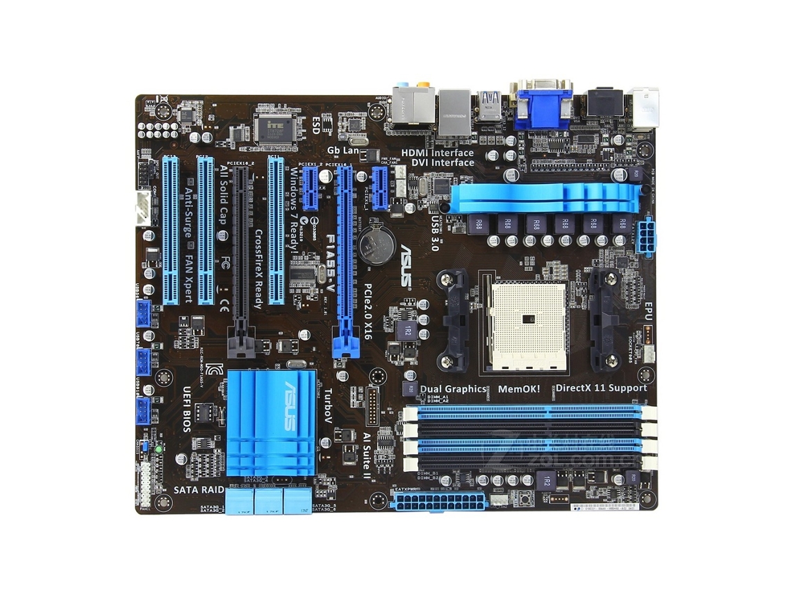 Placa Base Asus F1a55-v(socket Fm1 - Amd A55 - Ddr3 - Atx)