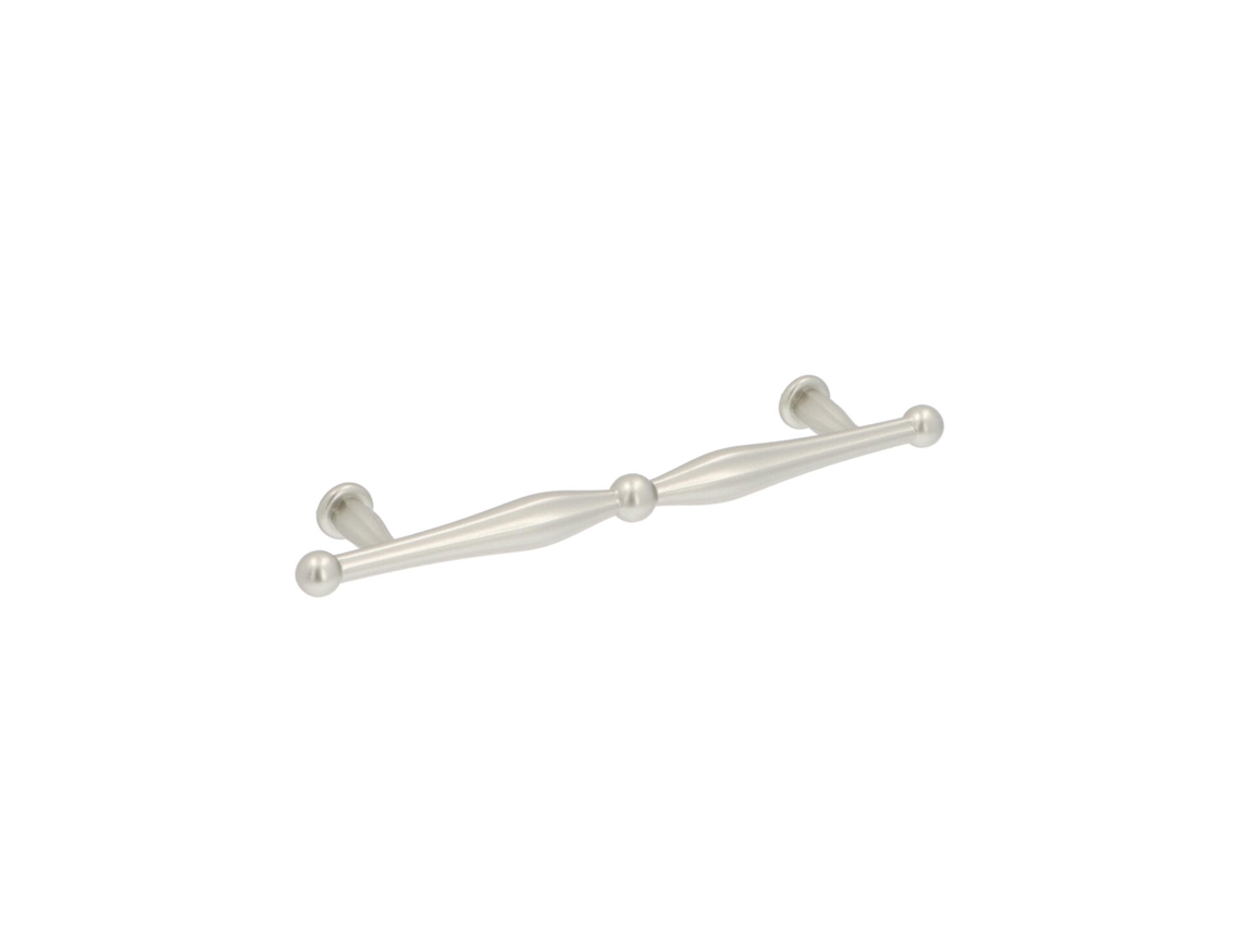 Tirador Para Mueble De Zamac Distancia Entre Ejes De 128 Mm Color Plateado Nottingham Lote De 6mm