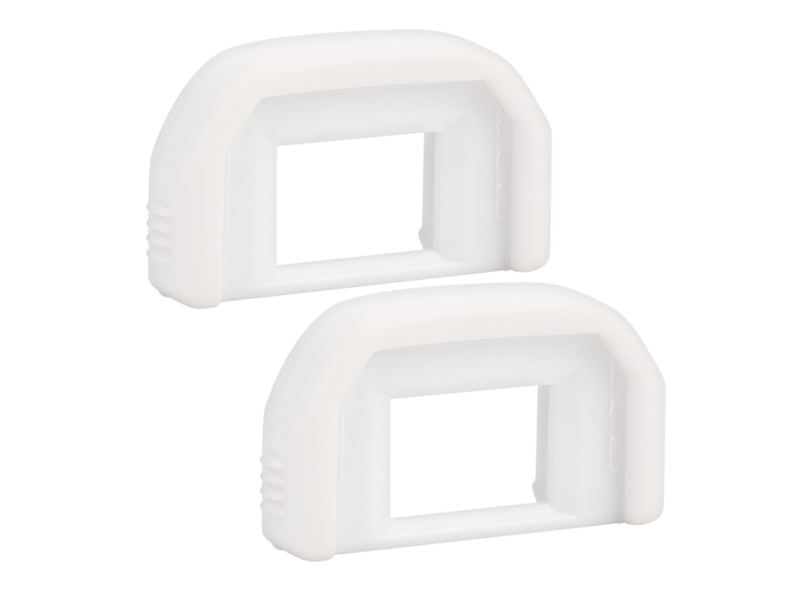 NEVEANCE 2 Unidades Tapón Blanco para Visor EF de Cámara, Ojo para Canon EOS 760D/650D/550D/1000D