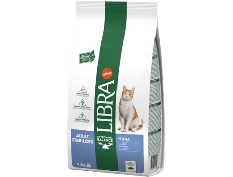 Comida para Gatos Atún Esterilizado 12 kg LIBRA