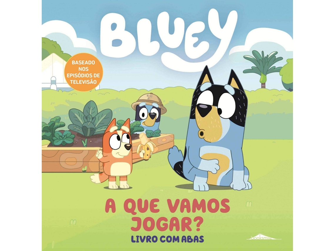 Libro Bluey A Que Vamos Jogar? Livro com Abas de Aavv (Portugués - Tapa Dura)