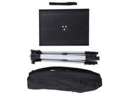 Trípode Soporte Proyector Aluminio y Acero 6kg Altura Ajustable 4 Niveles