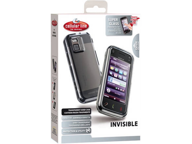 Carcasa HTC Wildfire S CELLULARLINE INVISIBLECWILDFIS Transparente