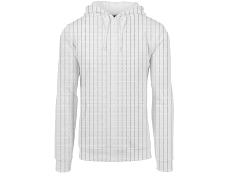 Sudadera con Capucha de Hombre MISTER TEE Fuckyou Blanco (XS)