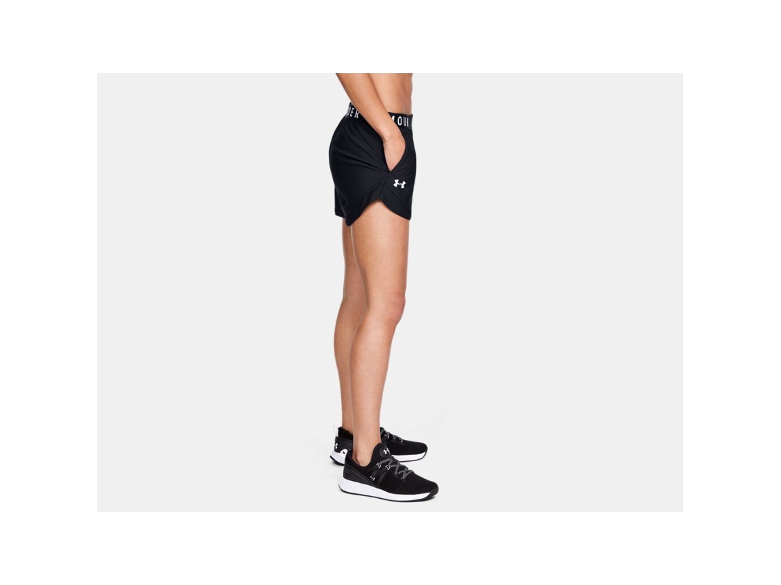 Short Under Armour Play Up 3.0 Para Mujer Color Negro