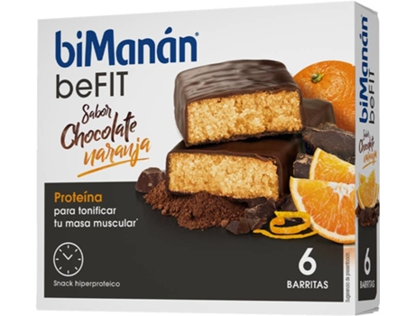 Bares BIMANAN Be Fit Choco -6 Piezas