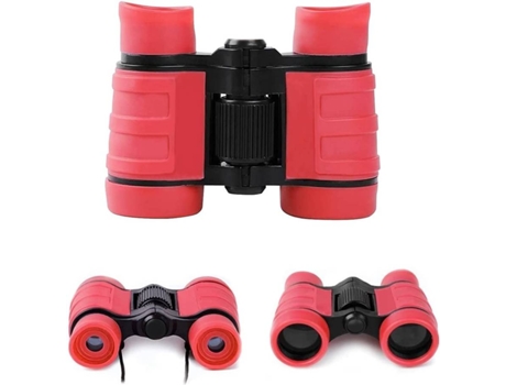 Prismáticos CHRONUS Te940728 Rojo (4x30)
