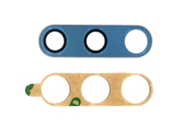 Cristal De La Camara Para Motorola Moto One Fusion Plus+ Azul Trasero Lente