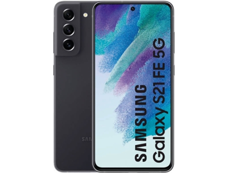 Smartphone SAMSUNG Galaxy S21 FE 5G (6.4'' - 6 GB - 128 GB - Gris)