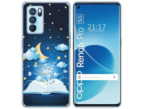 Carcasa Oppo Reno 6 Pro 5G TUMUNDOSMARTPHONE Dibujos Multicolor
