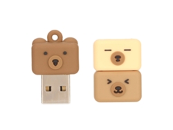 Memoria Usb 32gb Pendrive Lindo Oso Diseño Cartoon Usb2.0 Plug And Play Resistente A Choques Para Pc