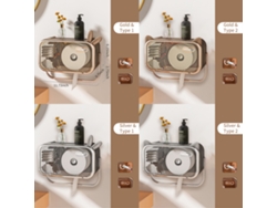 Dispensadores y soportes para papel higiénico, toallas y compresas sanitarias para pared y almacenamiento.