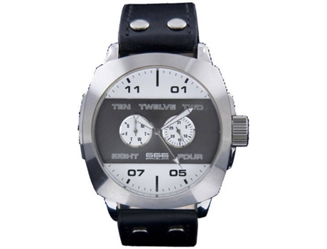 Reloj 666 BARCELONA Hombre (Piel - Negro)