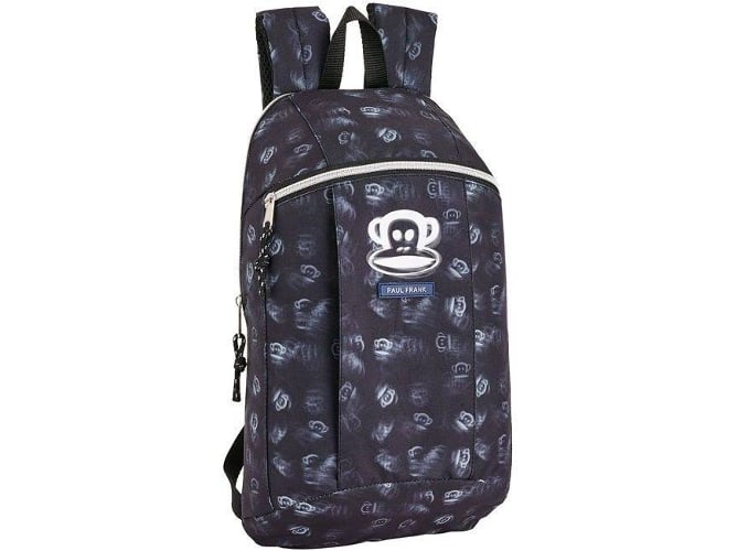Mochila SAFTA S.A Paul Frank (Negro - Poliéster)