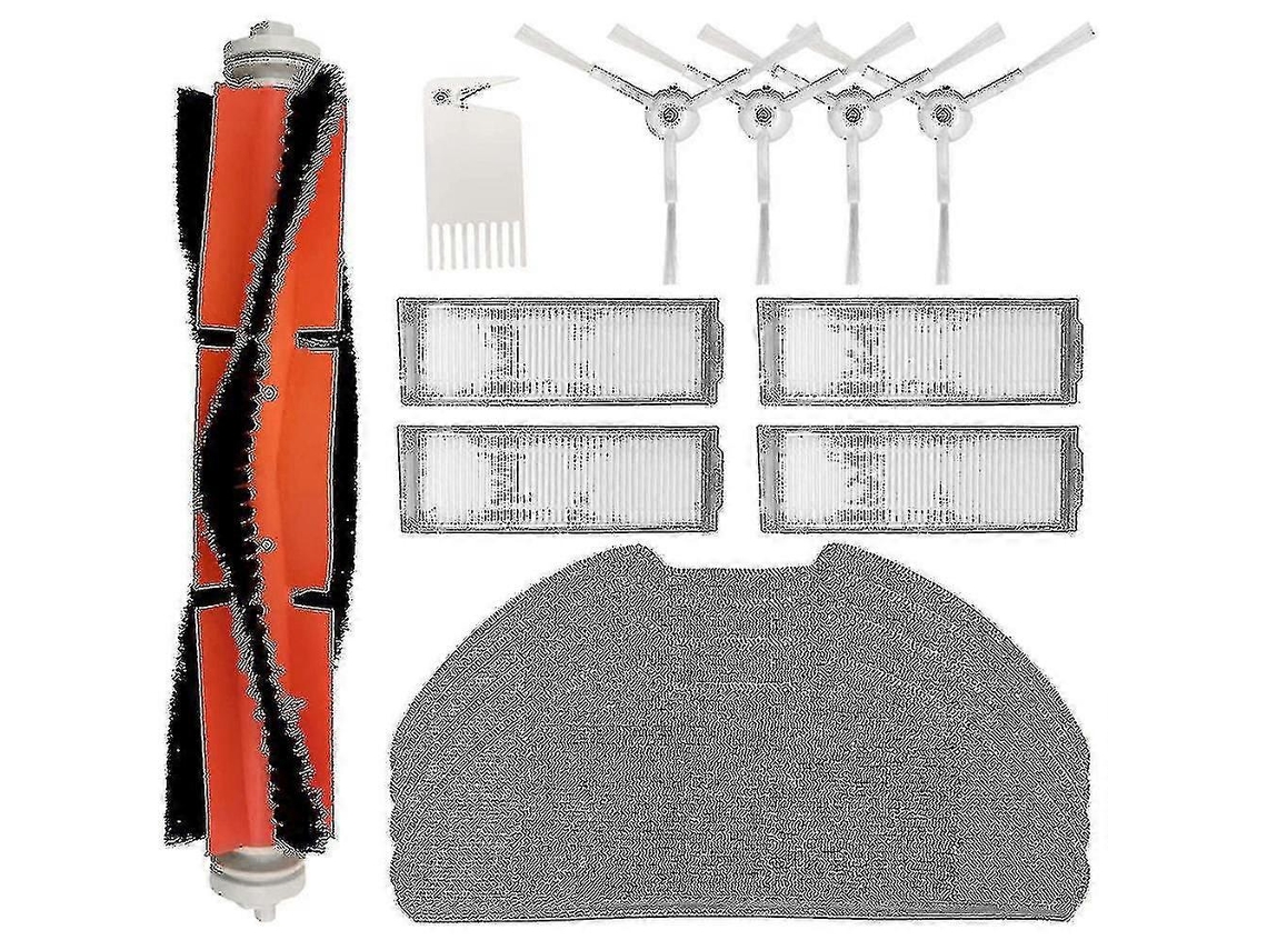 Kit de accesorios para robot aspirador Mi Robot Vacuum Mop 2 Pro: cepillo principal, paños de limpieza y filtro HEPA.