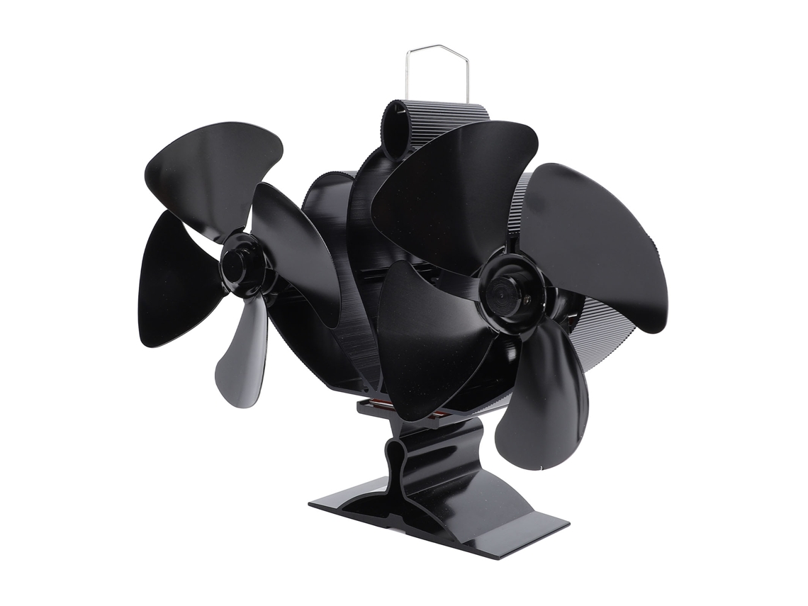 Ventilador de invernadero silencioso y eficiente con termómetro magnético