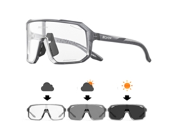 Gafas de ciclismo fotocromáticas unisex MDUG con protección UV400 y lentes antirreflejos TR90