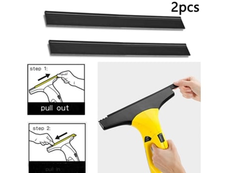 Rascador de labios de repuesto de 280Mm para Karcher Wv50 Wv60 Wv2 Wv5, repuestos de aspiradora, accesorios, 2 piezas