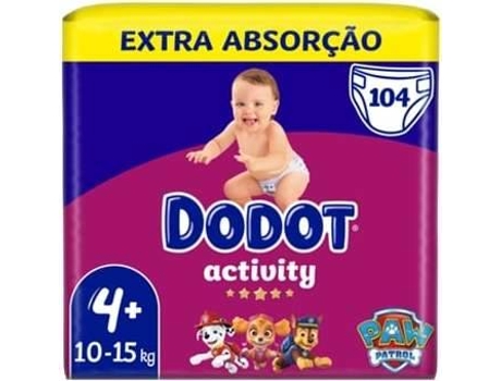 FRALDAS DODOT ACTIVITY EXTRA T4 104