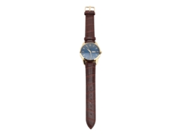 Reloj De Cuarzo Para Hombre Con Pantalla Luminosa, Fecha, Resistente Al Agua Hasta 30 M Y Correa De Piel Sintética.