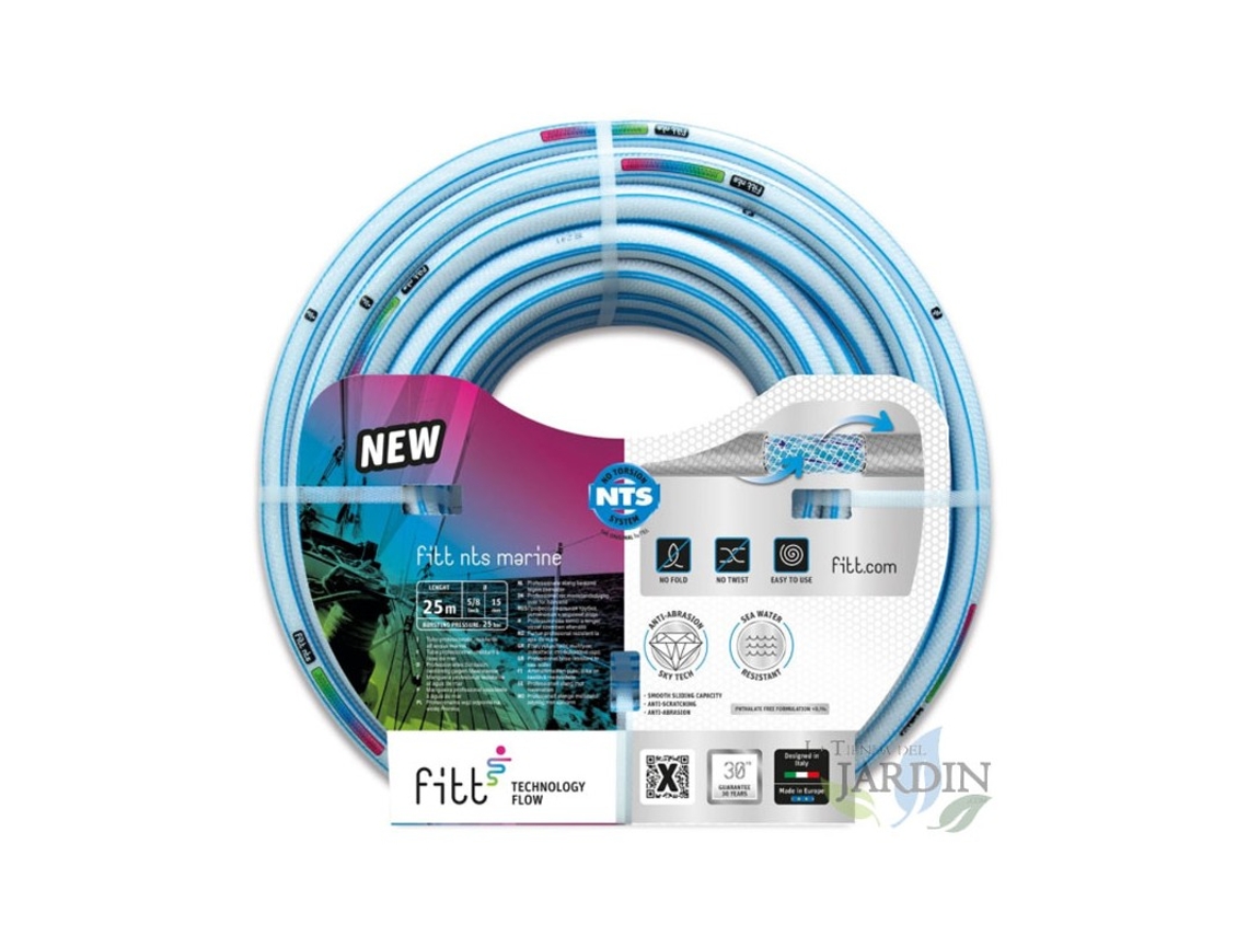 Manguera Jardin Nts Marine 19Mm 3/4 25 Metros Pack 2 SUINGA