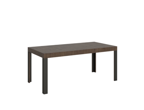 Mesa de Comedor ITAMOBY Linea (90x180/284 - Paneles de Melamina - Nogal)