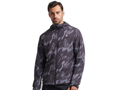 Camisa Impermeable para Hombre SUPERDRY (L - Multicolor)