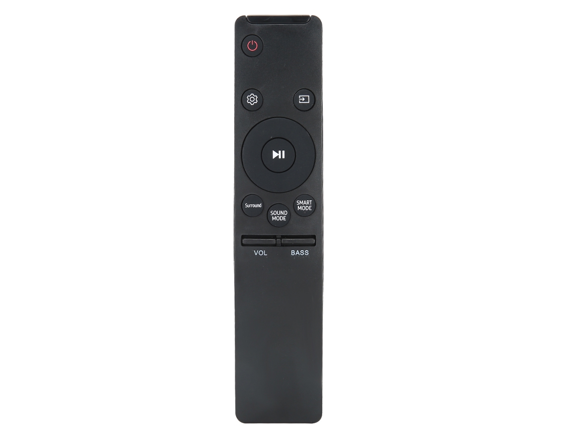 Controle Remoto Para Alto-falante Samsung Ah59-02759b, Material Abs Preto, Substituição Durável
