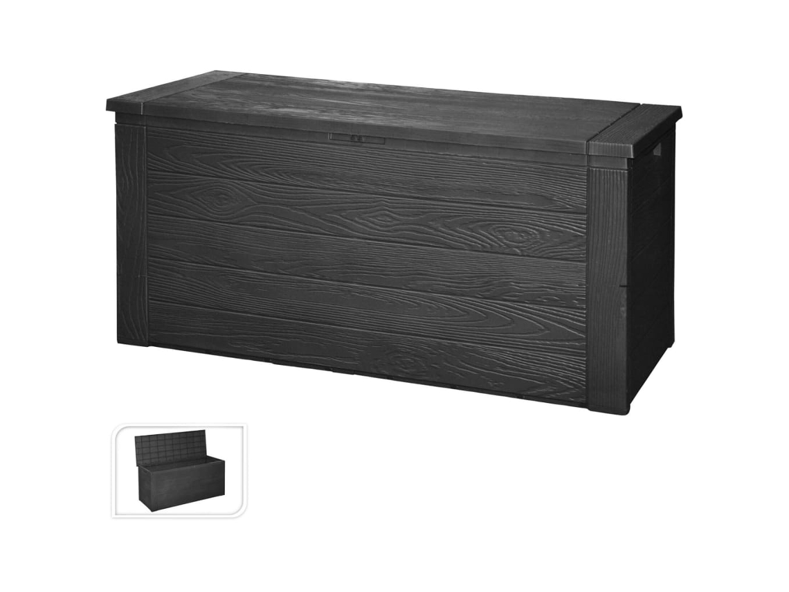 Caja de almacenamiento IPAE-PROGARDEN Gris Polipropileno