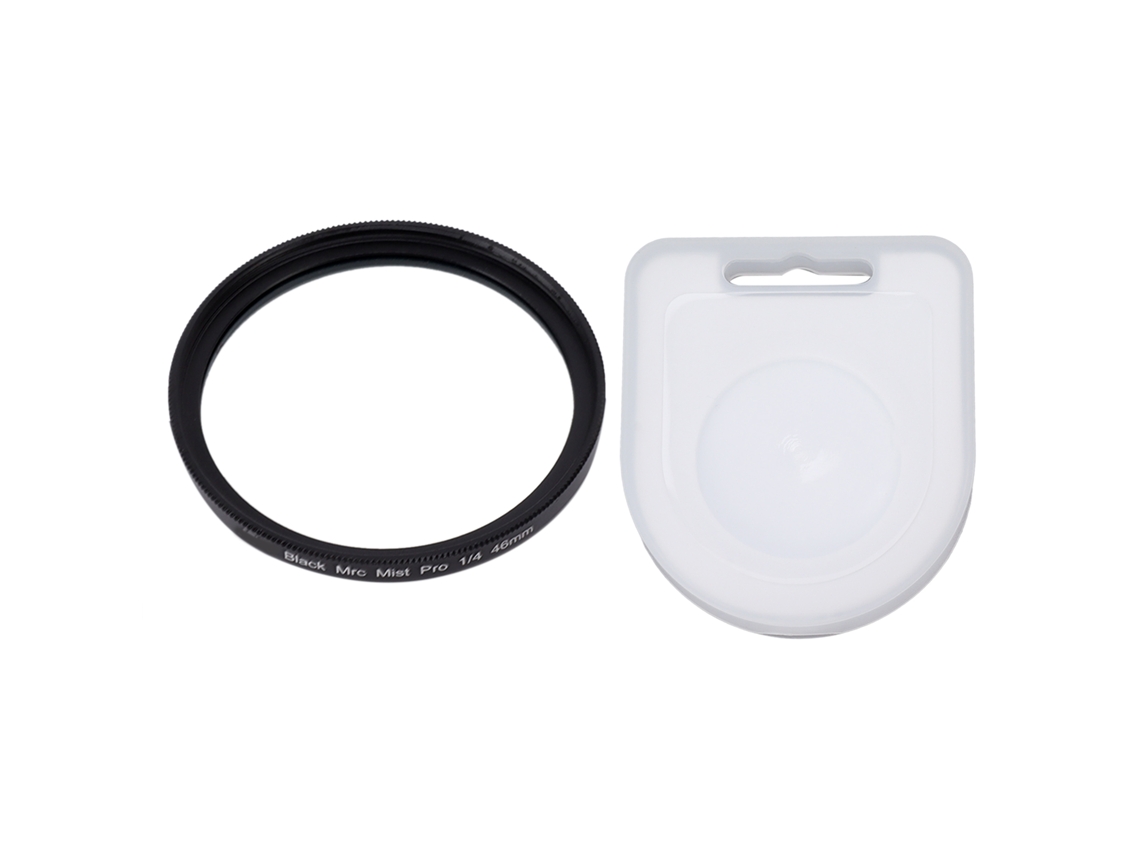 Filtro Suave Negro Para Lentes De Cámara, Filtro Impermeable, Pieza De Cámara