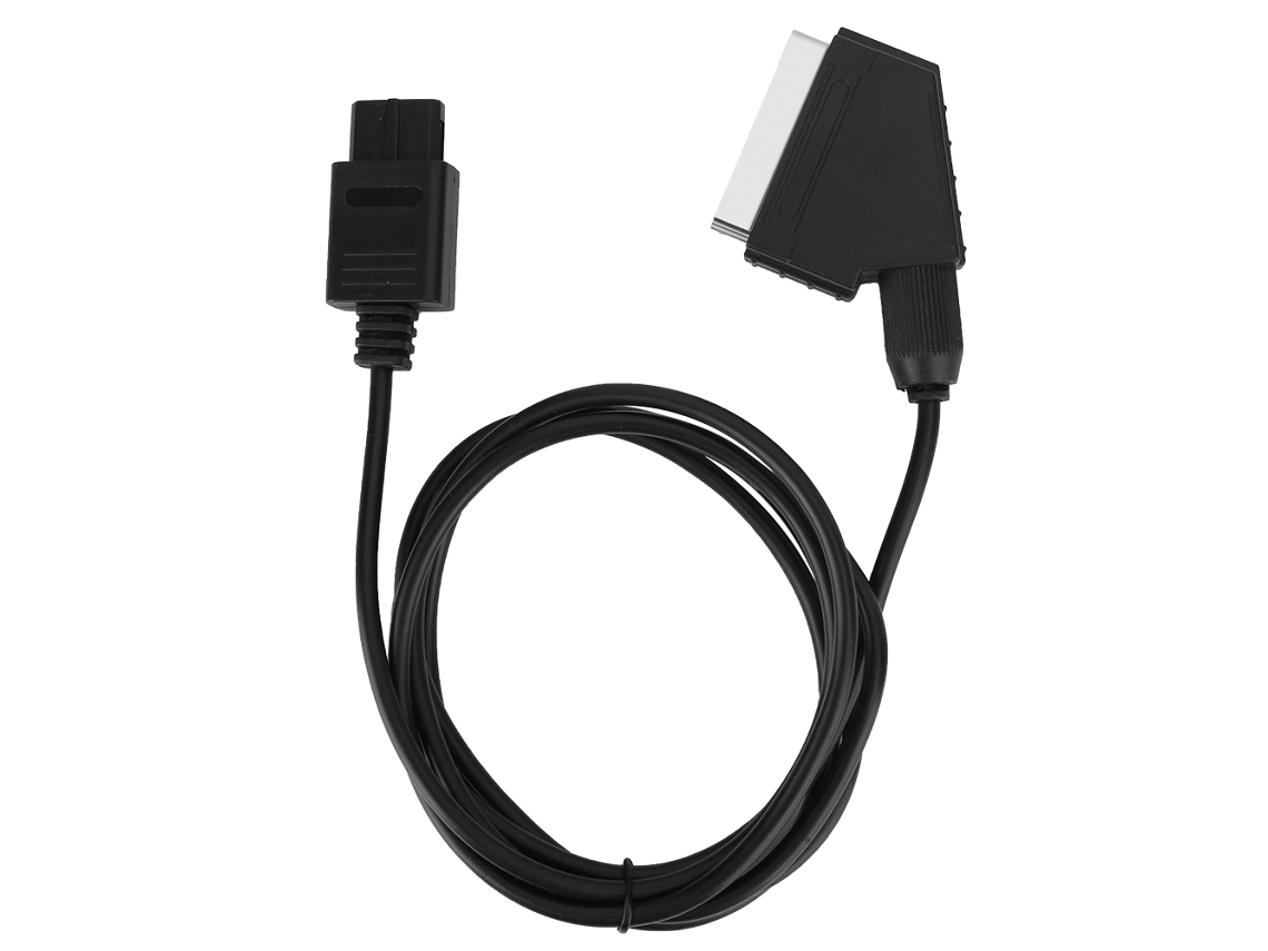 Cable SCART RGB profesional para consolas de videojuegos y televisores