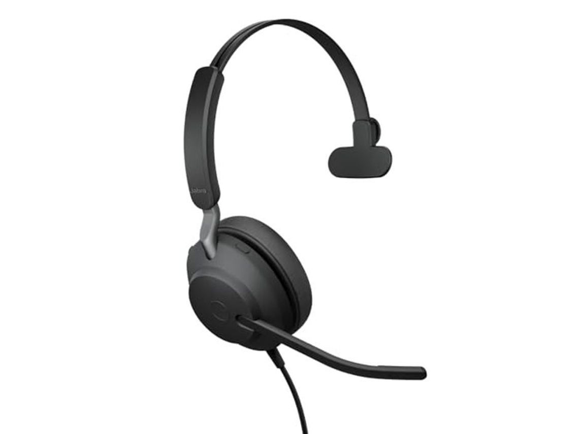 Auriculares USB mono con cable y micrófono Evolve2 40 SE | Certificados para Microsoft Teams | Jabra