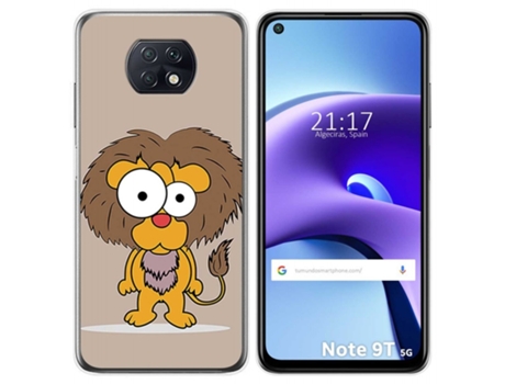 Carcasa Xiaomi Redmi Note 9T 5G TUMUNDOSMARTPHONE Dibujos Multicolor