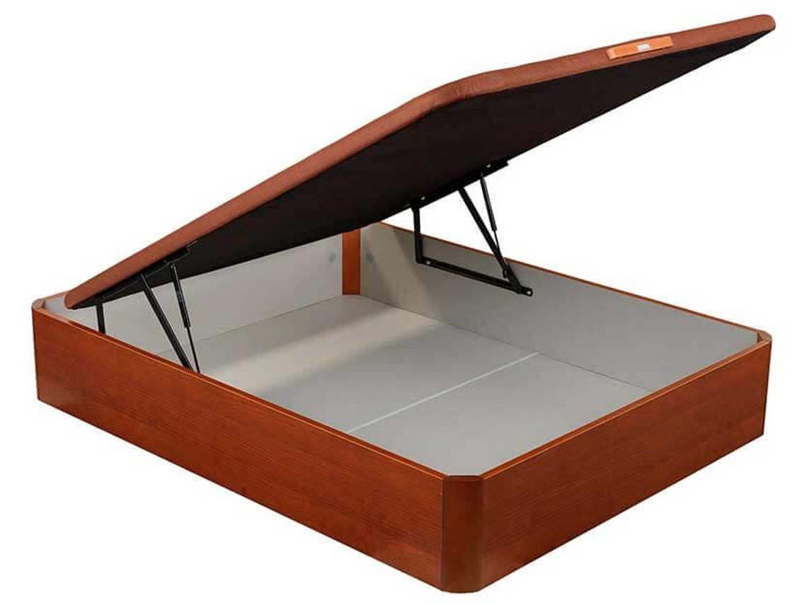 Canapé Abatible PIKOLIN Naturbox Transpirable Altura 32 Cm - Cerezo - 80X190Cm