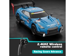 Coche eléctrico RC con grafiti, 40 km/h, recargable, ideal para derrapar y competir, divertido juguete de cumpleaños para niños. Aeuzwr