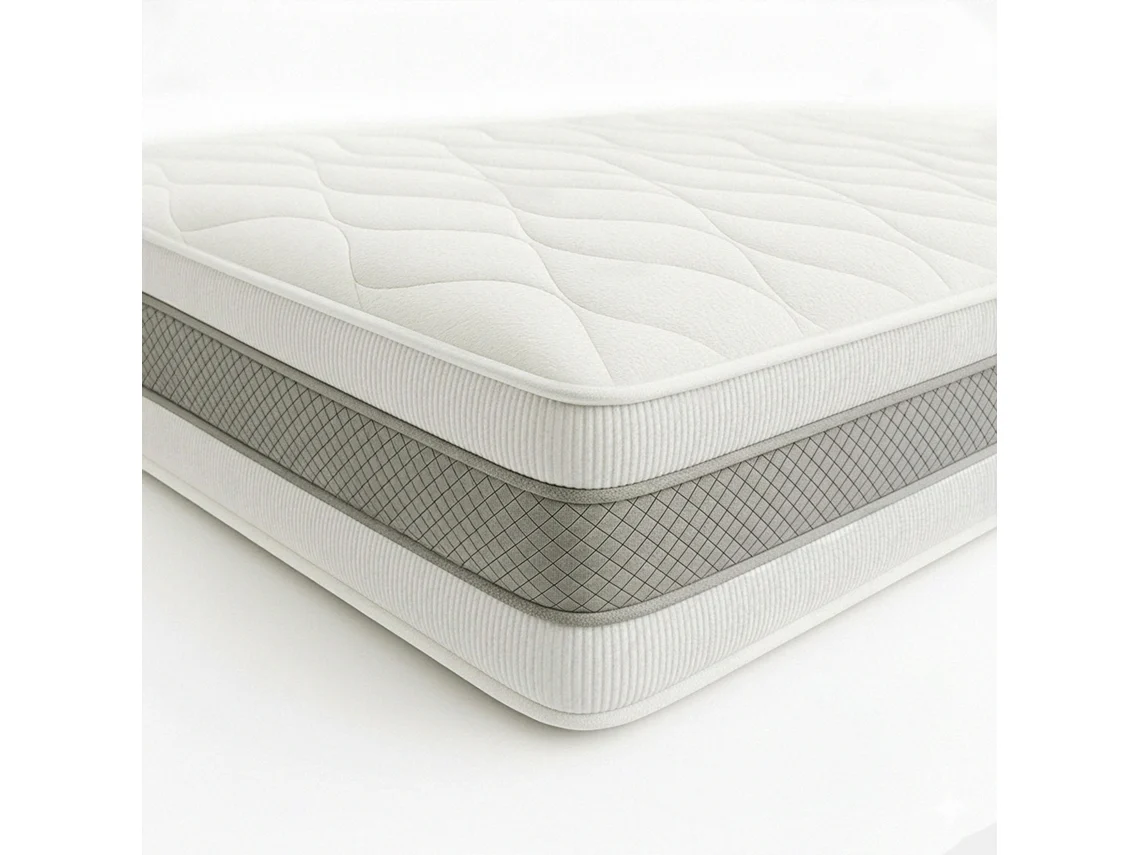 Colchón ortopédico de espuma viscoelástica H20 | Zonas diferenciadas | Air 3D | Alta ergonomía | Hipoalergénico The White Stone (90 x 200)