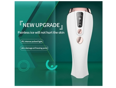 Dispositivo de depilación IPL, sistema de refrigeración por hielo con 6 niveles de energía, depiladora de congelación 999999 flashes, dispositivo d...
