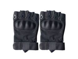 2026-2pcs Guantes De Puño Duro De Media Falange Transpirables Resistentes Al Desgaste Para Senderismo Talla L 21‑22cm/8.3‑8.7in