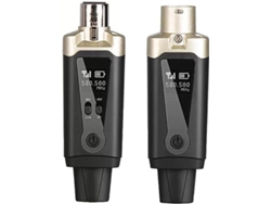 Sistema Transmisor-receptor De Micrófono Uhf Con Convertidor Adaptador Xlr A Condensador Dinámico.