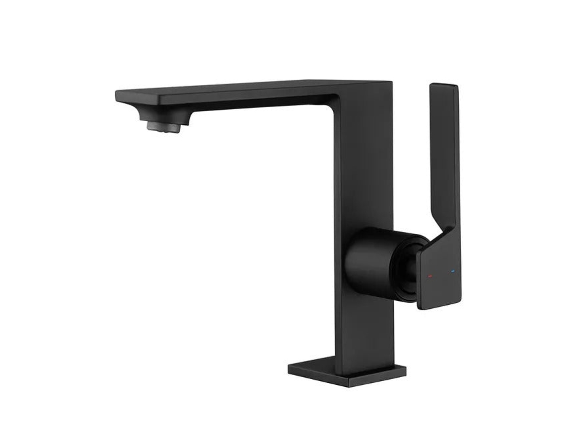Grifo Lavabo Negro 009 De Latón Noir Collection Céphise