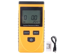 Medidor De Resistencia Superficial Portátil Gm3110, Pantalla Lcd Digital, Medidor Antiestático, 10³-10¹⁰ω