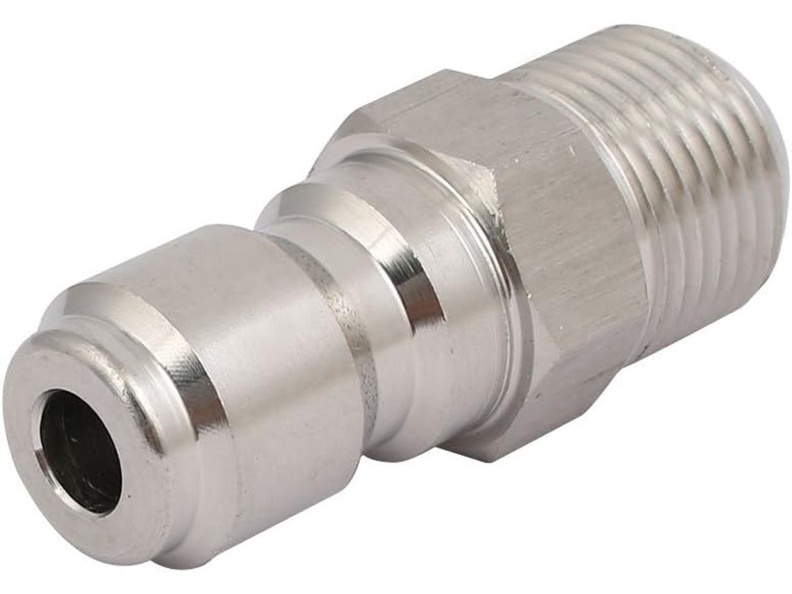 Hidrolavadora De Alta Presión Para 3/8bsp - Acoplamiento Rápido De Acero Inoxidable (24ab4161b62f...