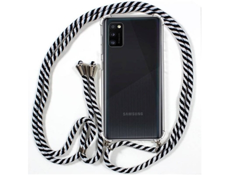 Funda para Samsung Galaxy A41 COOL Cordón Transparente